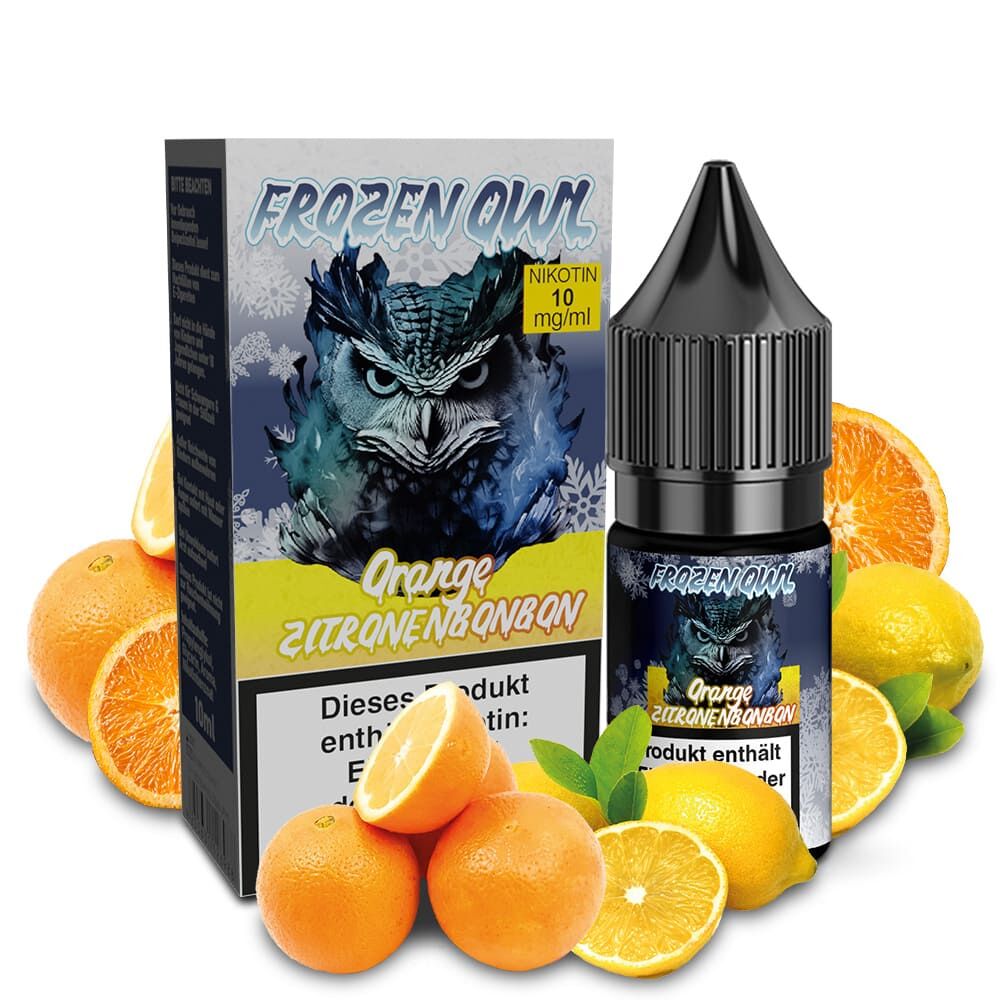 Frozen OWL Nikotinsalz - Orange Zitronenbonbon - 10ml Liquid 10mg