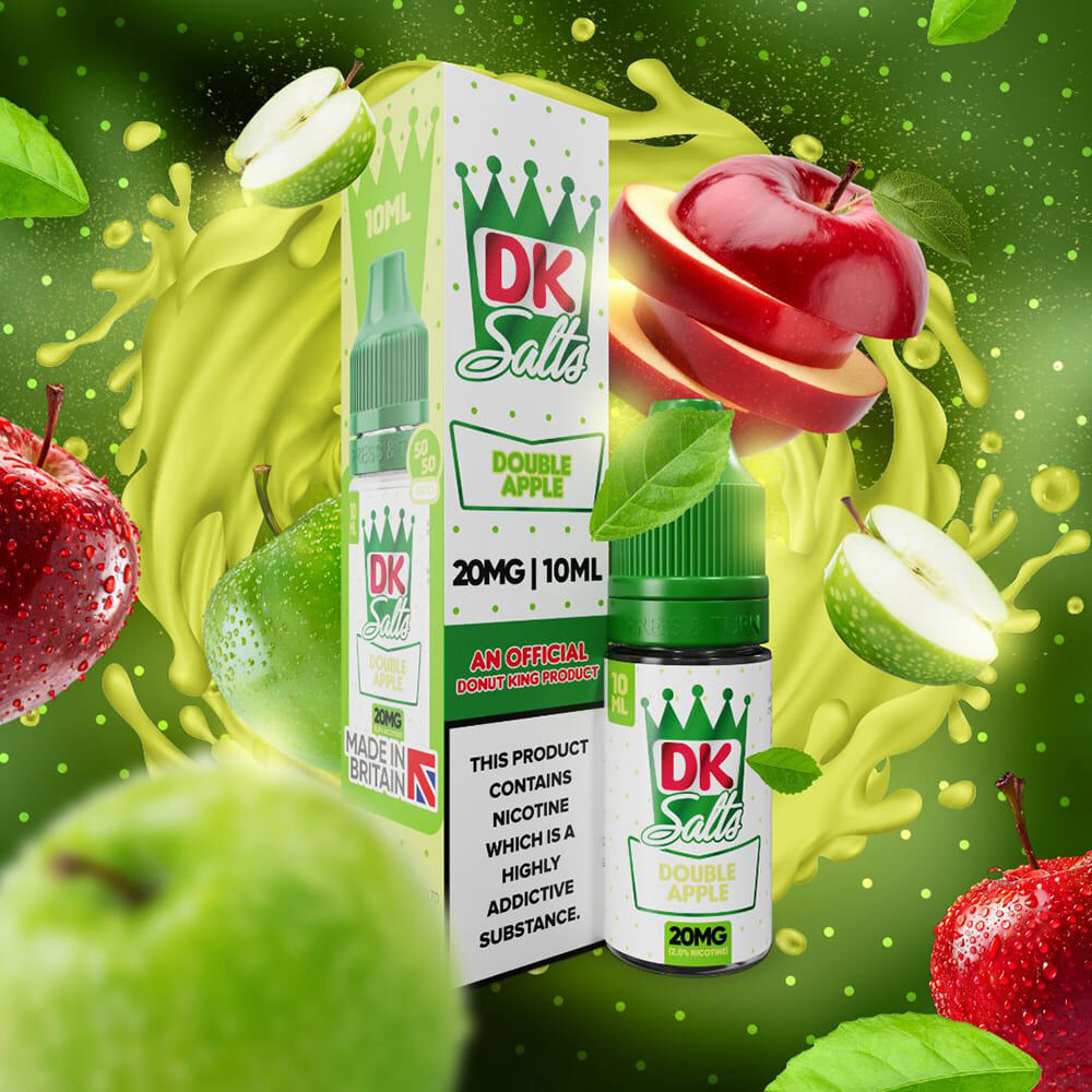 DK Salts Nikotinsalz - Double Apple - Liquid 20mg 10ml