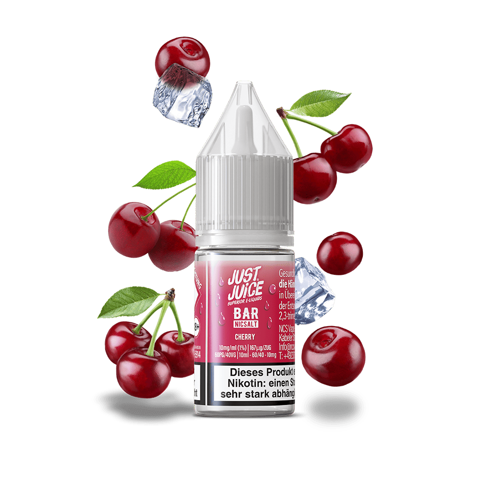 Just Juice Nikotinsalz - Cherry - 10ml Liquid 10mg