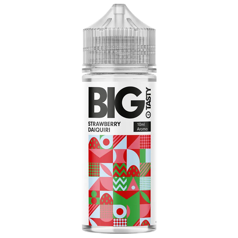 Big Tasty Longfill - Strawberry Daiquiri - 10ml Aroma in 120ml Flasche