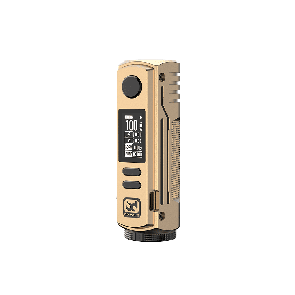 BD Vape Rayden 100 Mod Gold BD Vape Rayden 100 Mod Gold