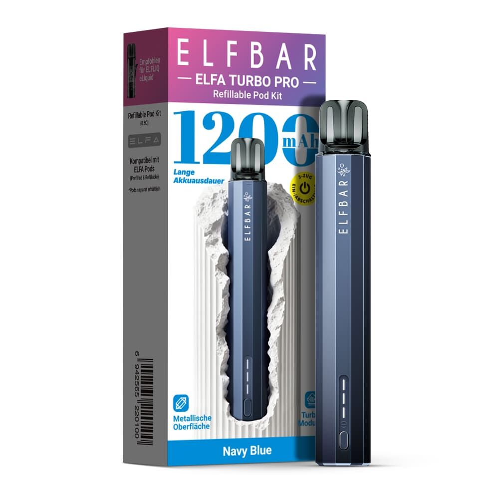 Elfbar Elfa Turbo Pro Kit Navy Blue