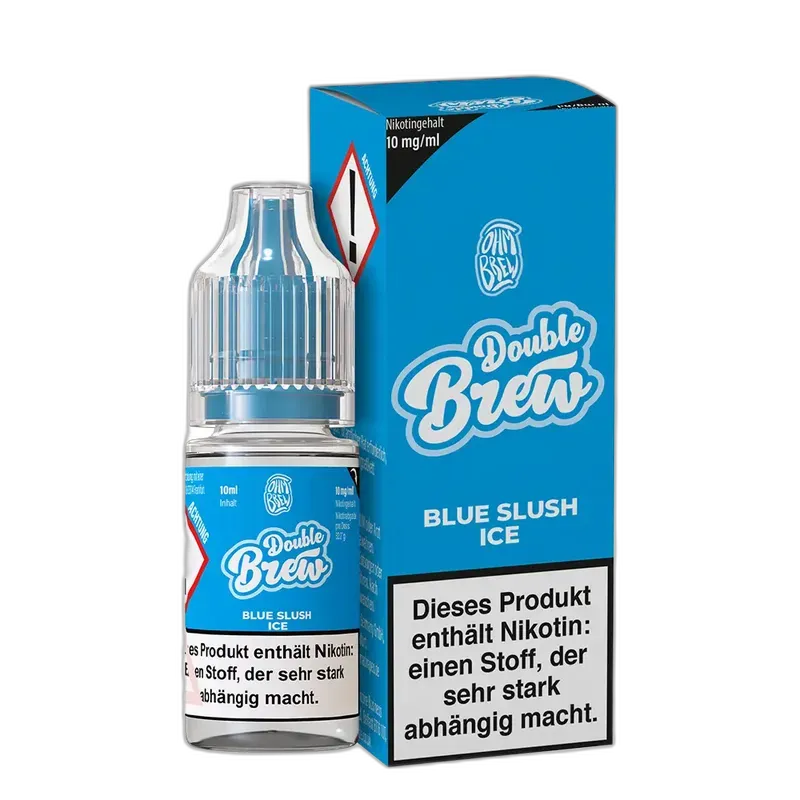 Double Brew Nikotinsalz - Blue Slush Ice - 10mg 10ml
