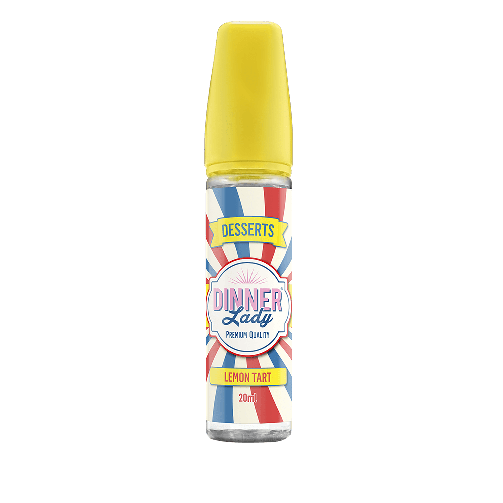 Dinner Lady Aroma Longfill - Lemon Tart - 20ml in 60ml Flasche
