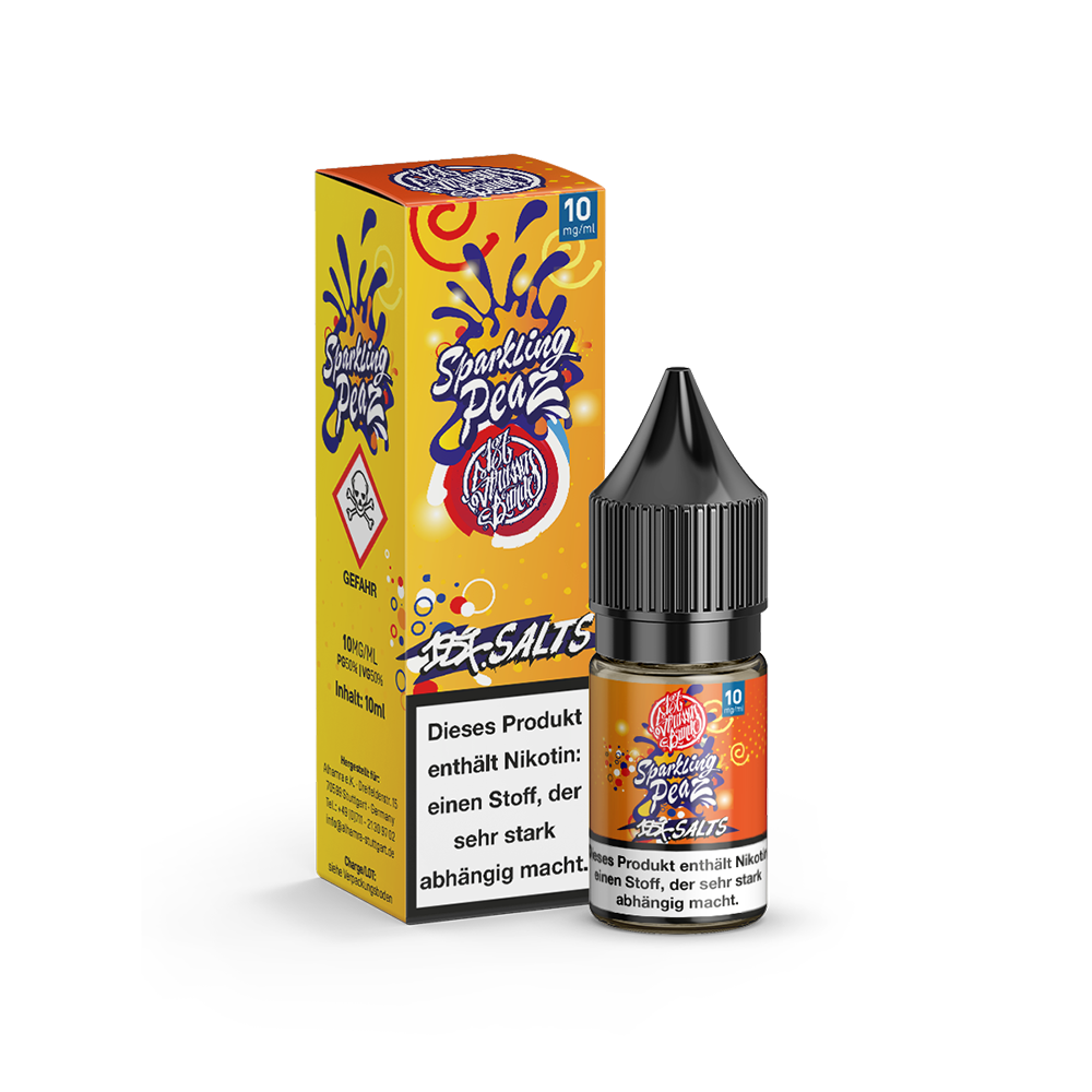 187 Strassenbande Nikotinsalz - Sparkling Peaz - 10ml Liquid 10mg