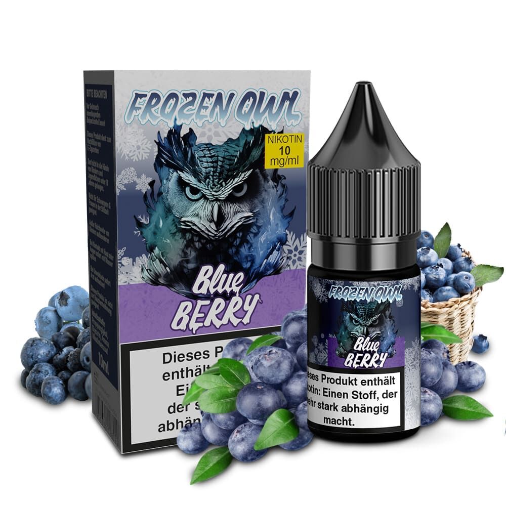 Frozen OWL Nikotinsalz - Blueberry - 10ml Liquid 10mg