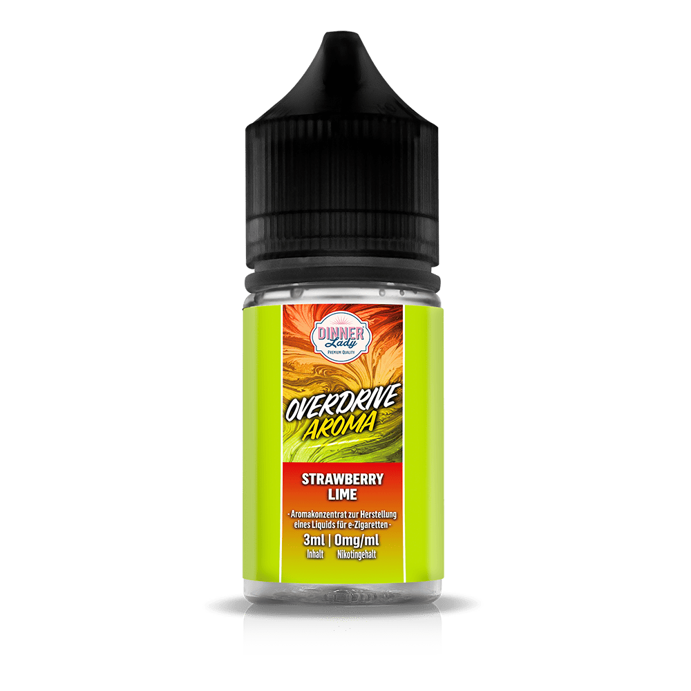 Dinner Lady Overdrive Longfill - Strawberry Lime - 3ml in 30ml Flasche