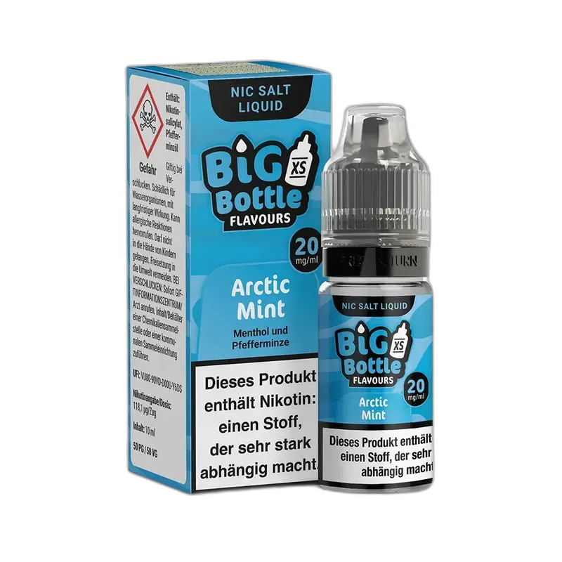 Big Bottle Flavours - Arctic Mint - 10ml 20mg Nikotinsalz