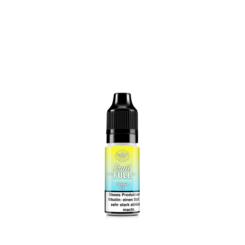 Dinner Lady Fruit Full Nikotinsalz - Banana Ice - 10ml Liquid 10mg