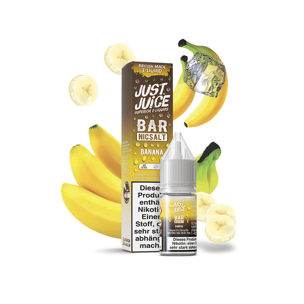 Just Juice Nikotinsalz - Banana - 10ml Liquid 10mg