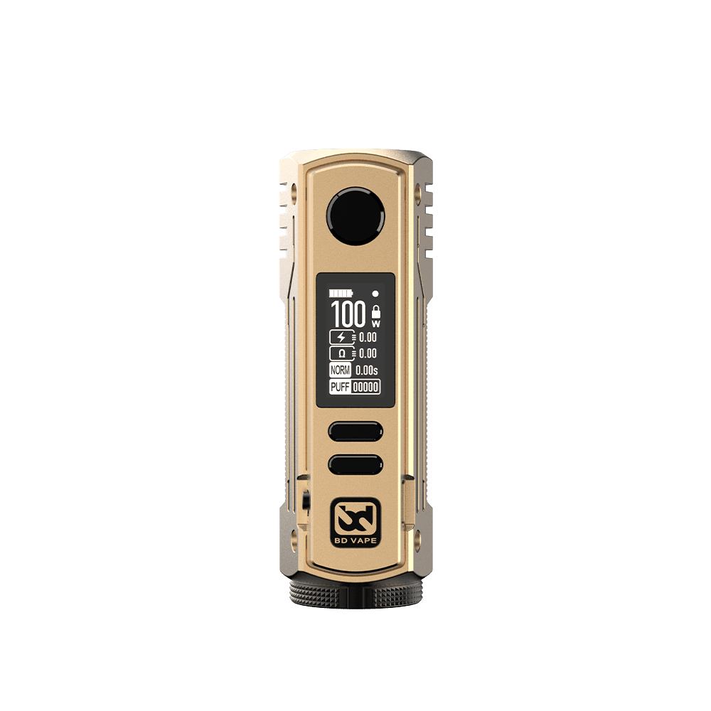 BD Vape Rayden 100 Mod Gold BD Vape Rayden 100 Mod Gold