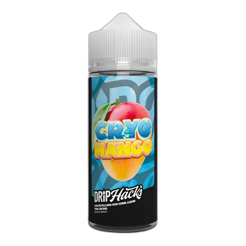 Drip Hacks Longfill - Cryo Mango - 10ml Aroma in 120ml Flasche