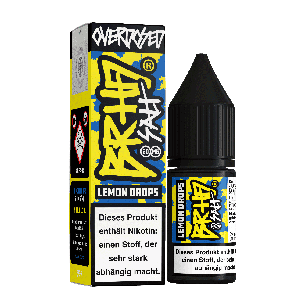 BRHD Barehead Nikotinsalz - Lemon Drops - Liquid 20mg 10ml