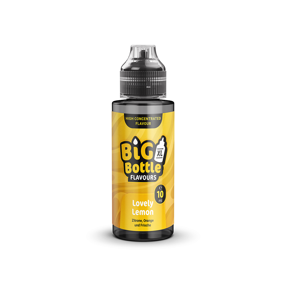 Big Bottle Flavours Longfill - Lovely Lemon - 10ml Aroma in 120ml Flasche Big Bottle Flavours Longfill - Lovely Lemon - 10ml Aroma in 120ml Flasche