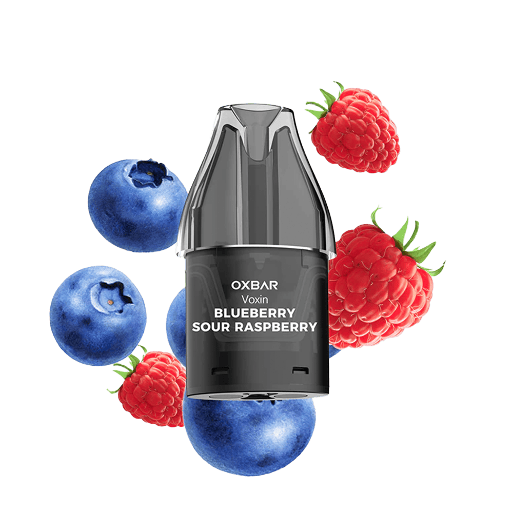 Oxbar Voxin Einweg Pod - Blueberry Sour Raspberry - 20mg Nikotinsalz 2ml