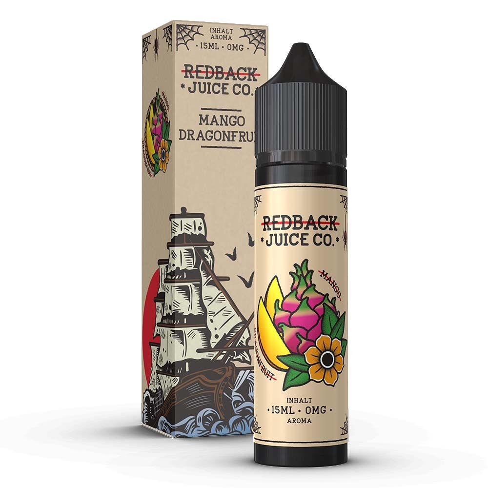 Redback Juice Co. Mango Dragonfruit 15ml in 60ml Flasche