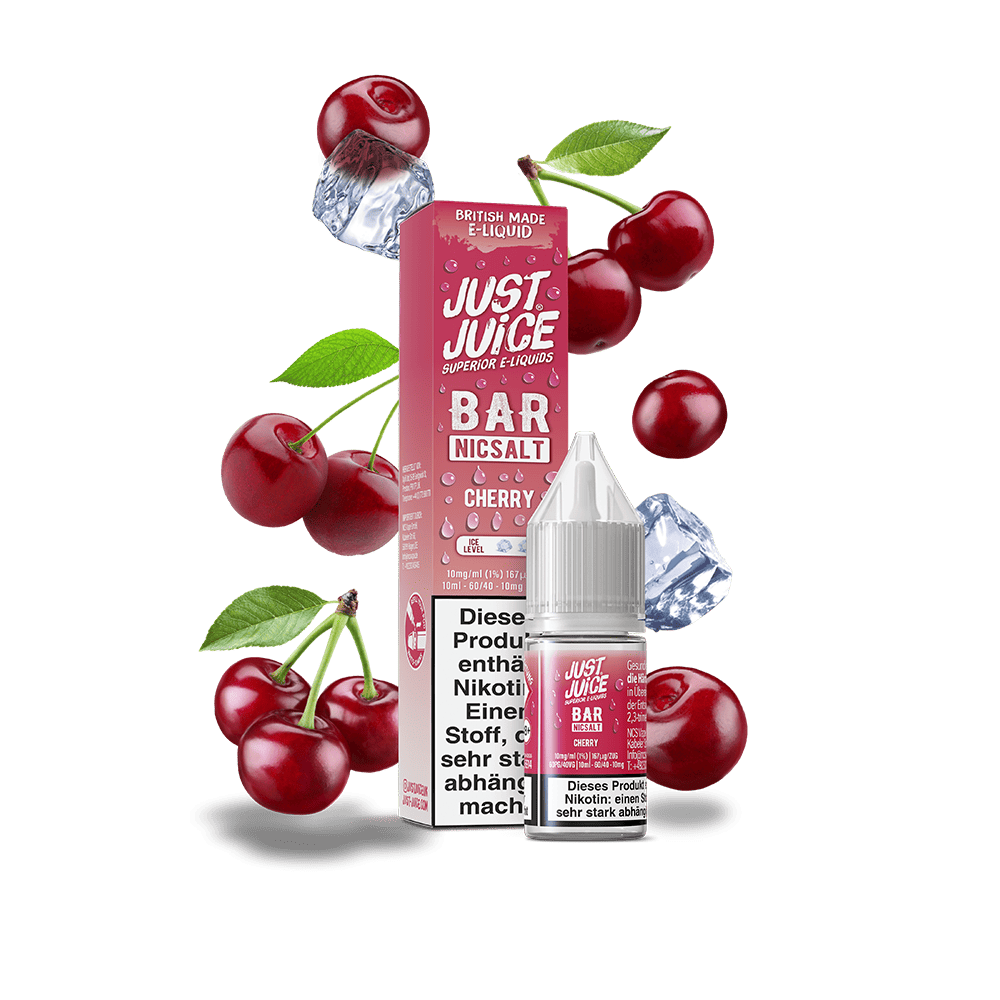 Just Juice Nikotinsalz - Cherry - 10ml Liquid 10mg