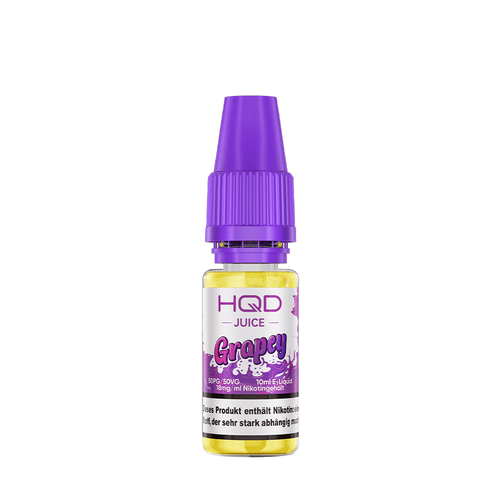HQD Juice Nikotinsalz - Grapey - 10ml Liquid 18mg