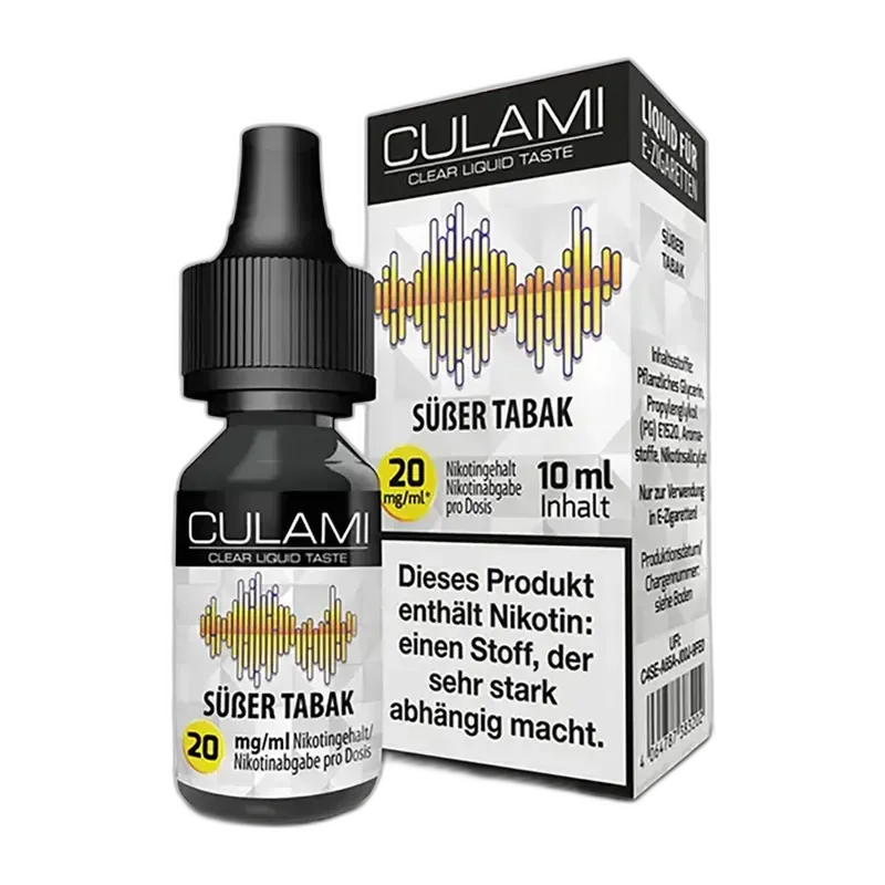 CULAMI Süßer Tabak 20mg Nikotinsalz 10ml Liquid
