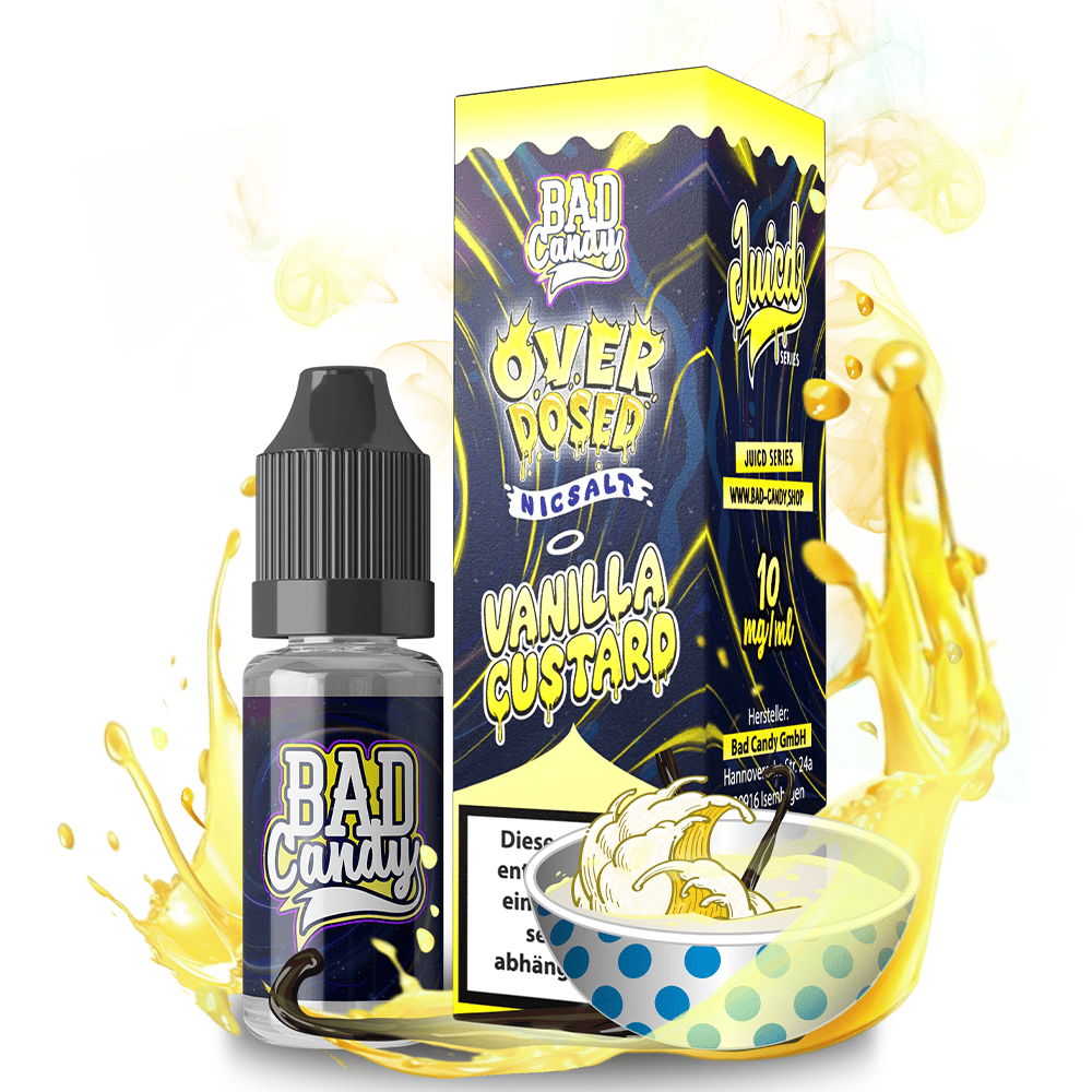 Bad Candy Nikotinsalz - Vanilla Custard - Overdosed 10ml Liquid 10mg