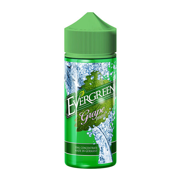 Evergreen Longfill - Grape Mint - 8ml Aroma in 120ml Flasche