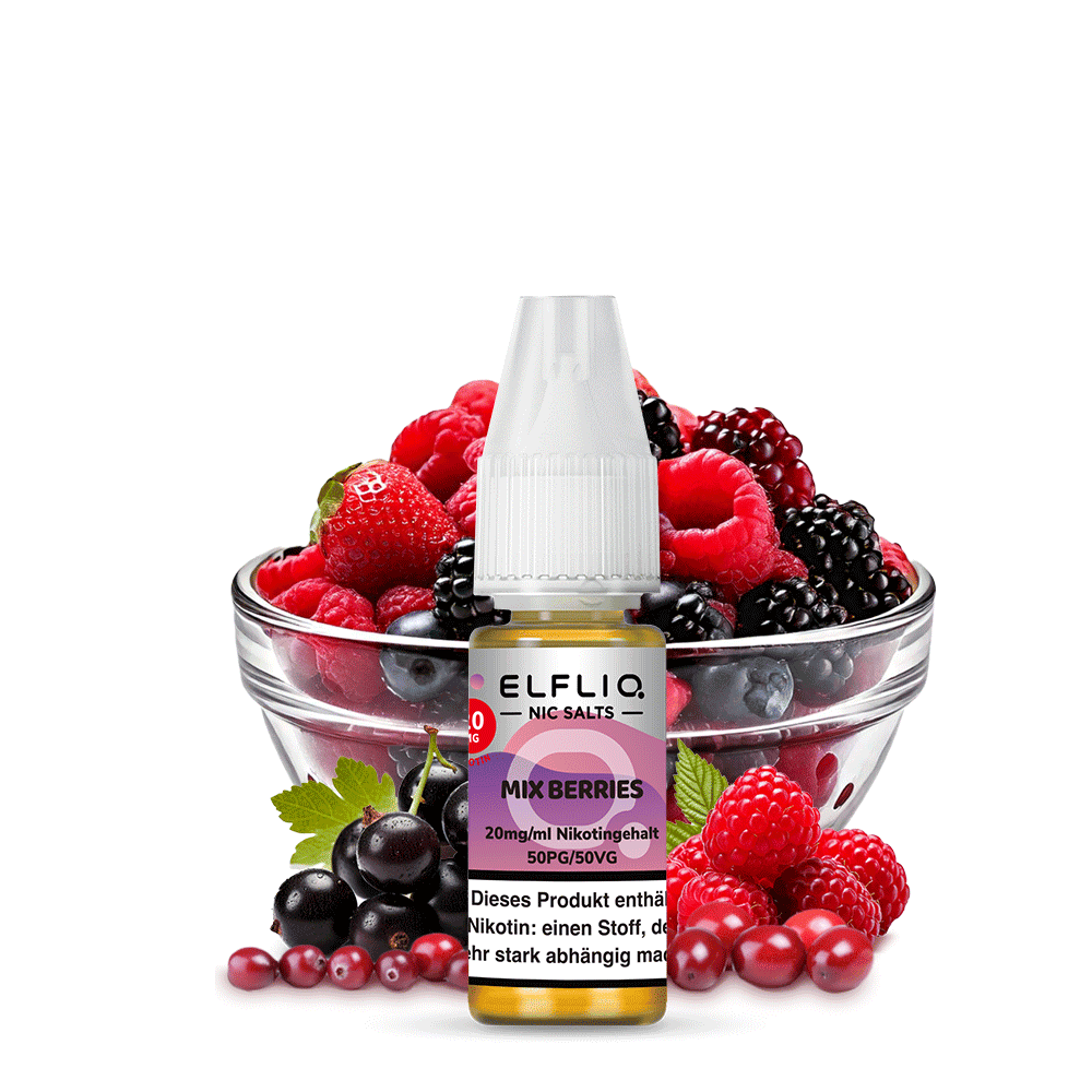 Elfliq by Elfbar Nikotinsalz - Mix Berries - Liquid 20mg 10ml