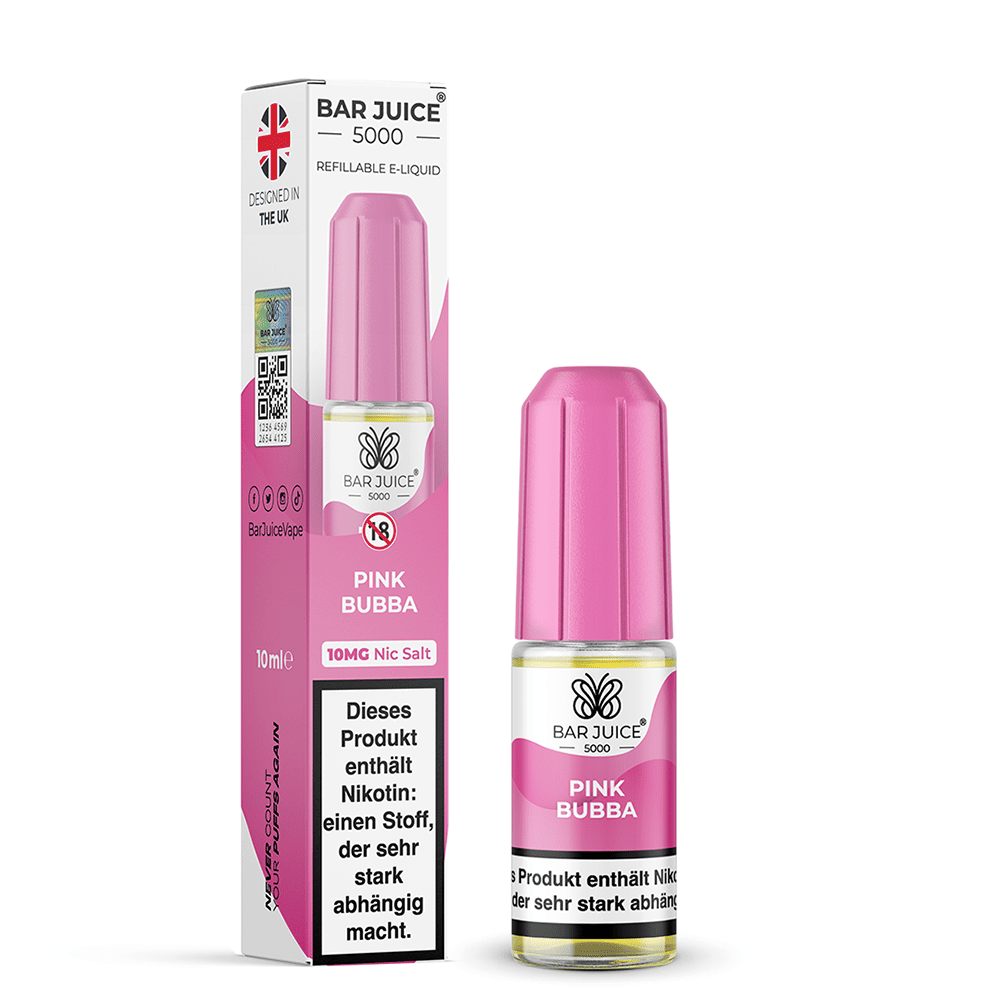 Bar Juice 5000 Nikotinsalz - Pink Bubba - Liquid 10mg 10ml