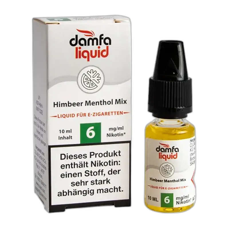 damfaliquid Himbeer Menthol Mix 6mg