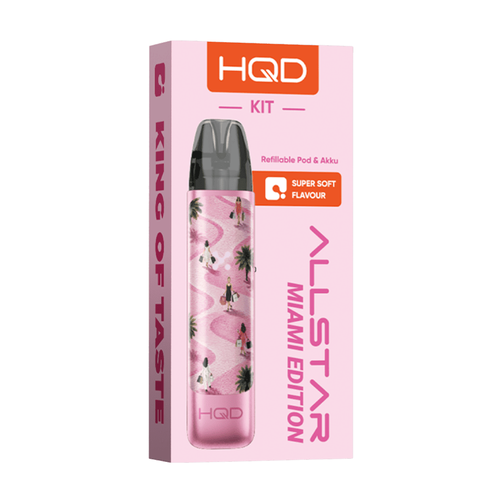 HQD Allstar Lite Refillable Pod Kit - Miami Edition