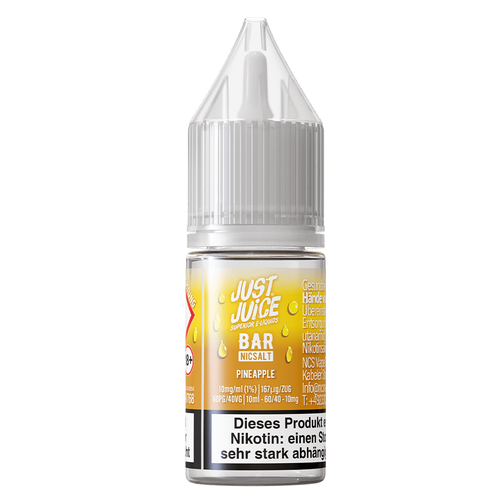 Just Juice Nikotinsalz - Pineapple - 10ml Liquid 10mg