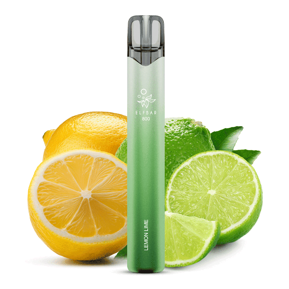 Elfbar 800 Einweg E-Zigarette - Lemon Lime - 20mg