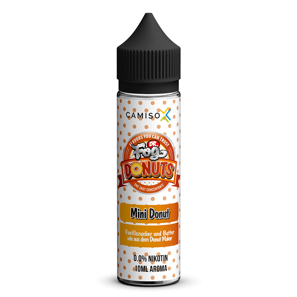 Dr. Fog Longfill - Mini Donut - 10ml Aroma in 60ml Flasche