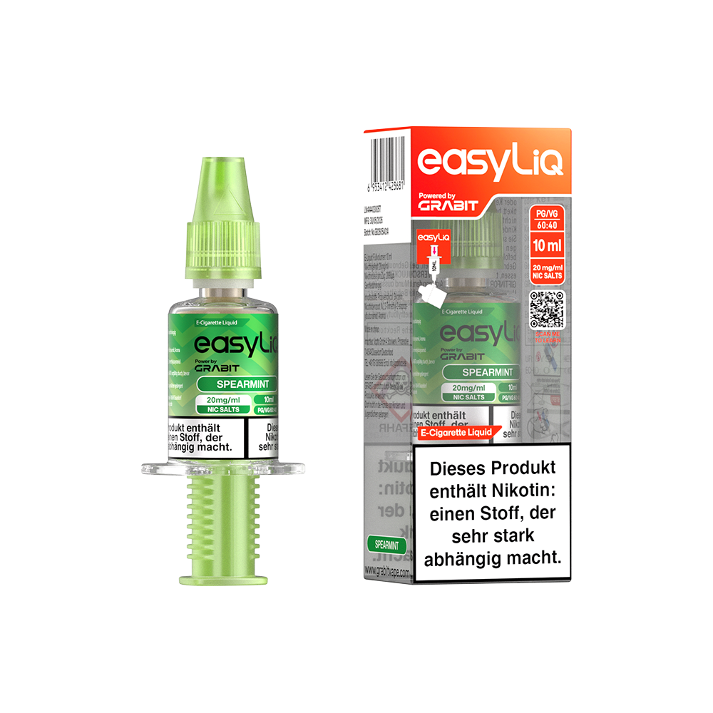 Grabit EasyLiQ - Spearmint - 20mg 10ml