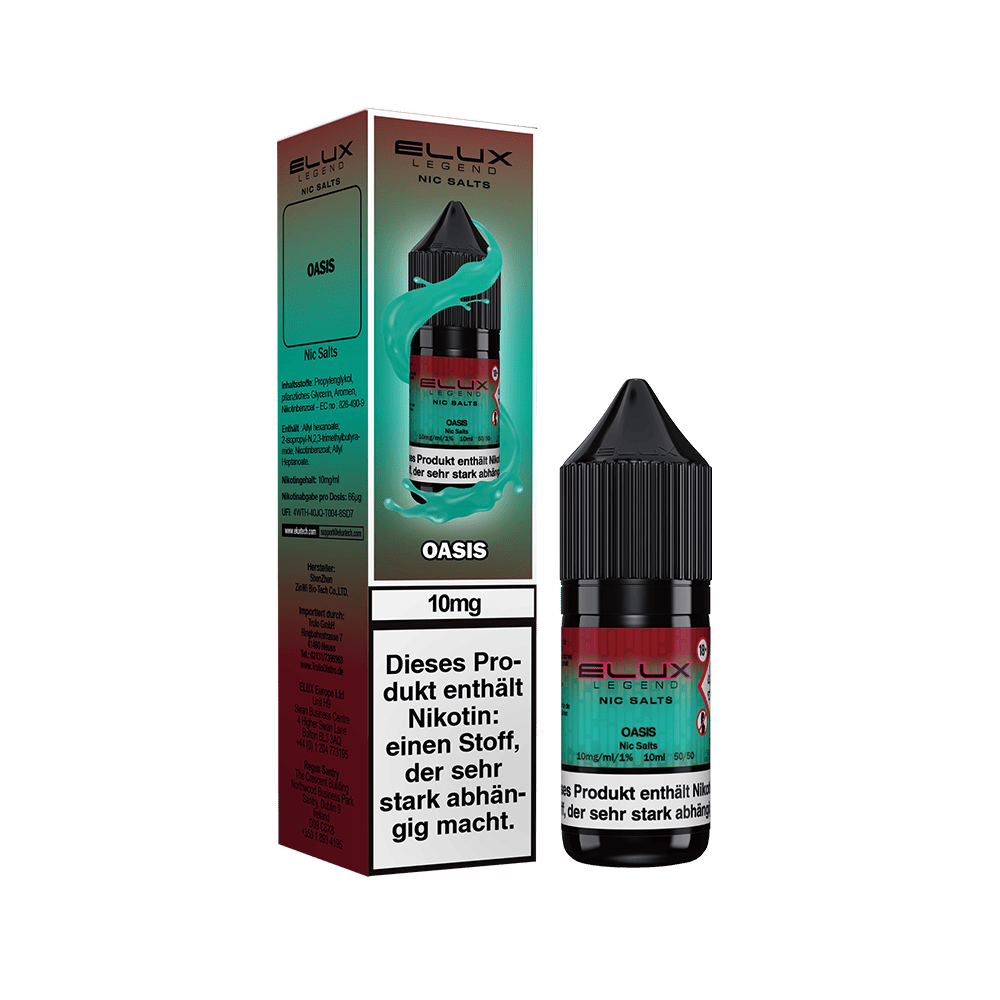 Elux Nikotinsalz - Oasis - Liquid 10mg 10ml