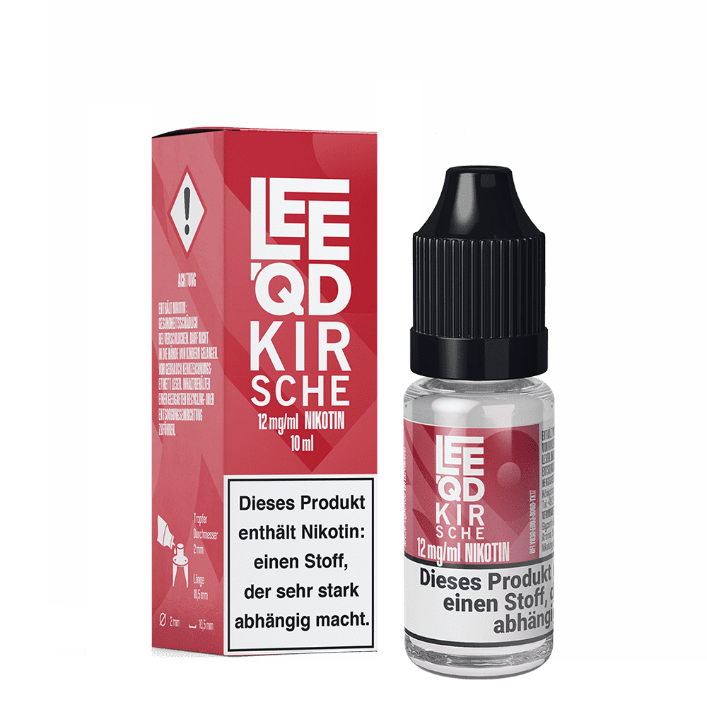 LEEQD Liquid - Fruit Kirsche - 12mg 10ml