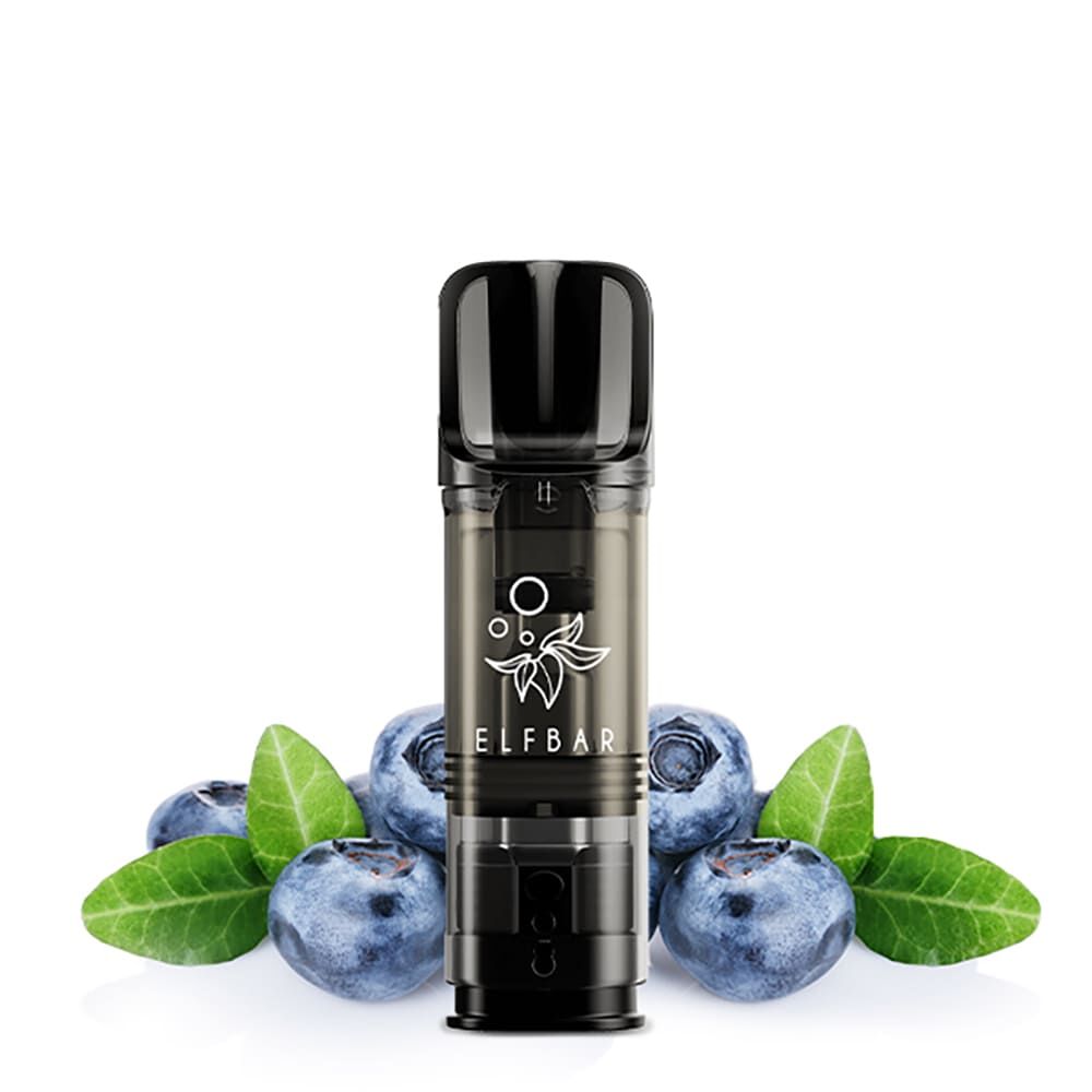 2x Elfbar Elfa Einweg Pod - Blueberry - 0mg 2ml