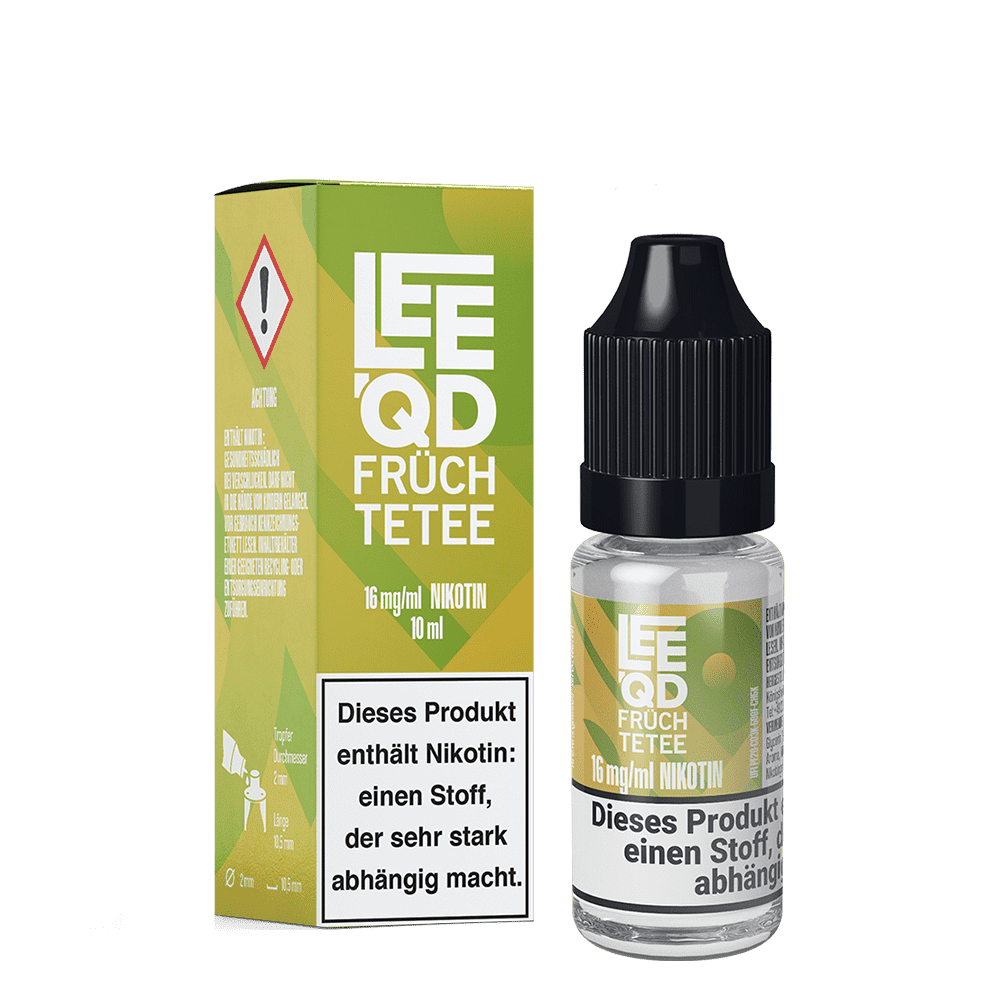 LEEQD Liquid - Crazy Früchtetee - 16mg 10ml LEEQD Liquid - Crazy Früchtetee - 16mg 10ml