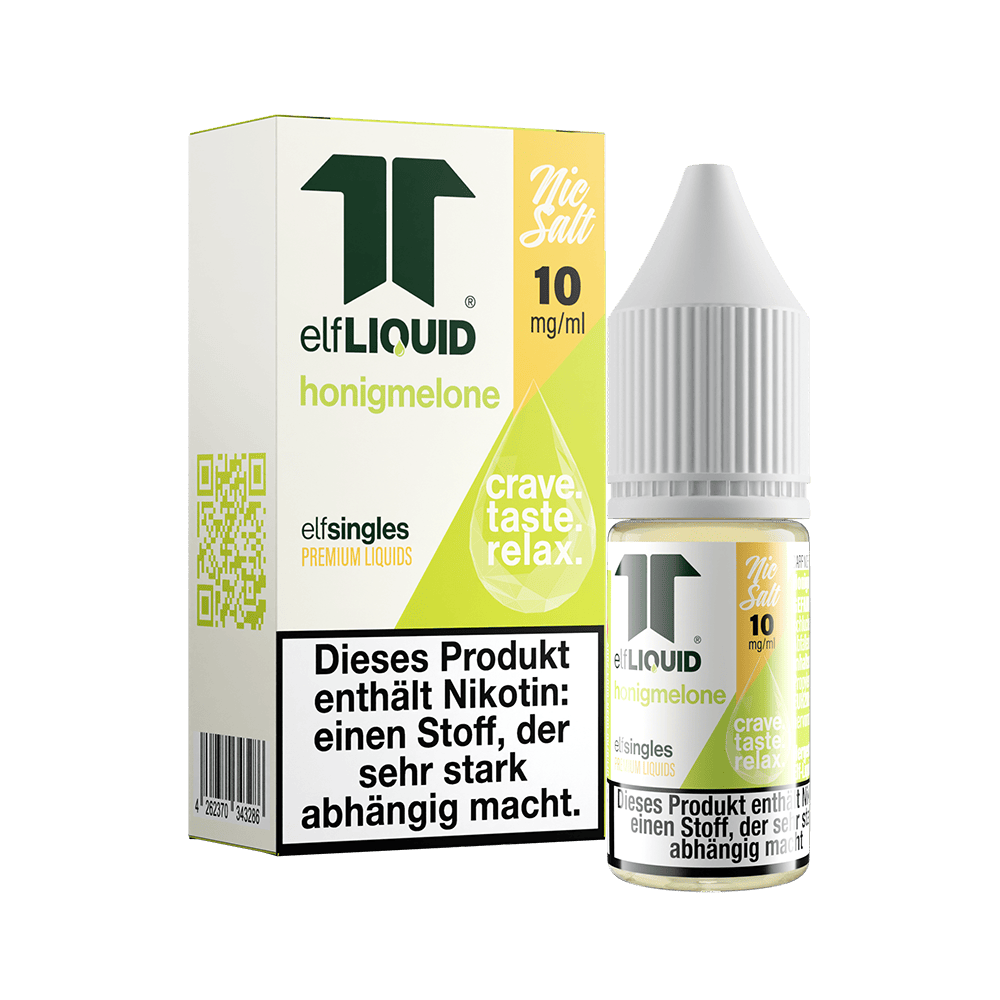 Elf-Liquid Nikotinsalz - Honigmelone - 10ml Liquid 10mg