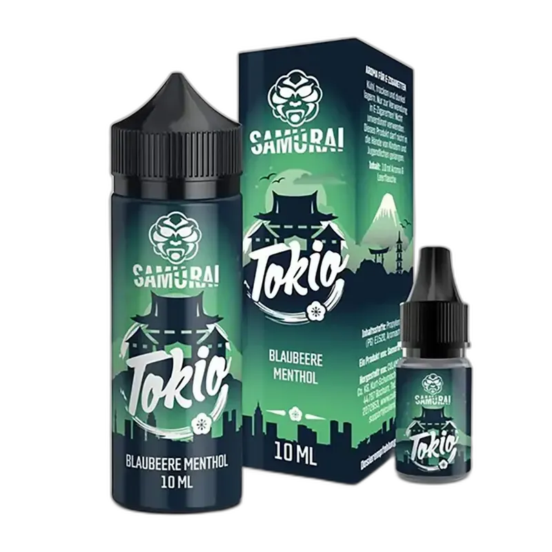 Samurai Longfill - Tokio - 10ml Aroma in 120ml Flasche