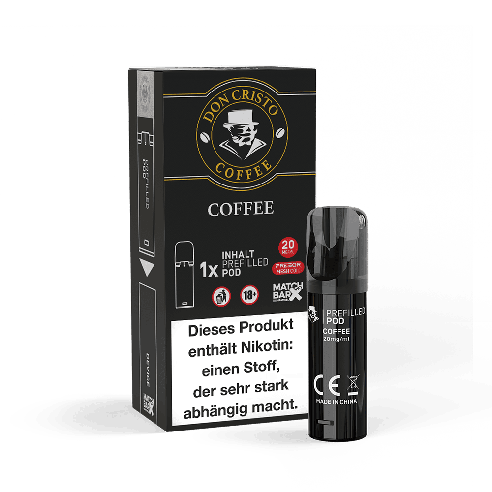 Don Cristo Einweg Pod - Coffee - 20mg 2ml
