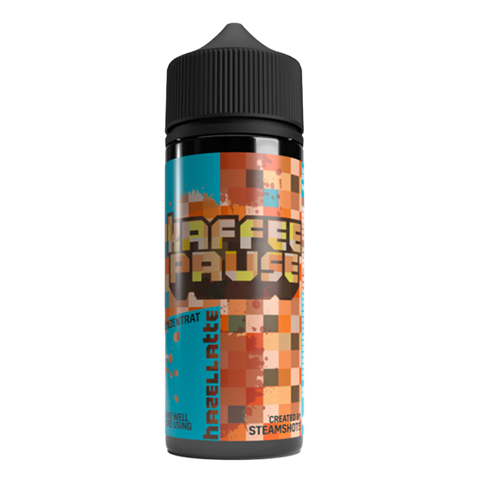 Kaffeepause Longfill - Hazellatte - 10ml Aroma in 120ml Flasche