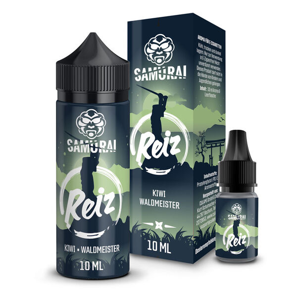 Samurai Longfill - Reiz - 10ml Aroma in 120ml Flasche