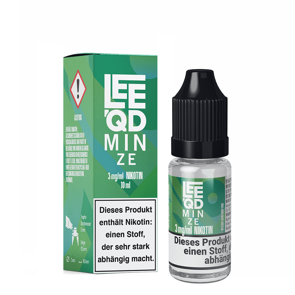 LEEQD Liquid - Fresh Minze - 3mg 10ml