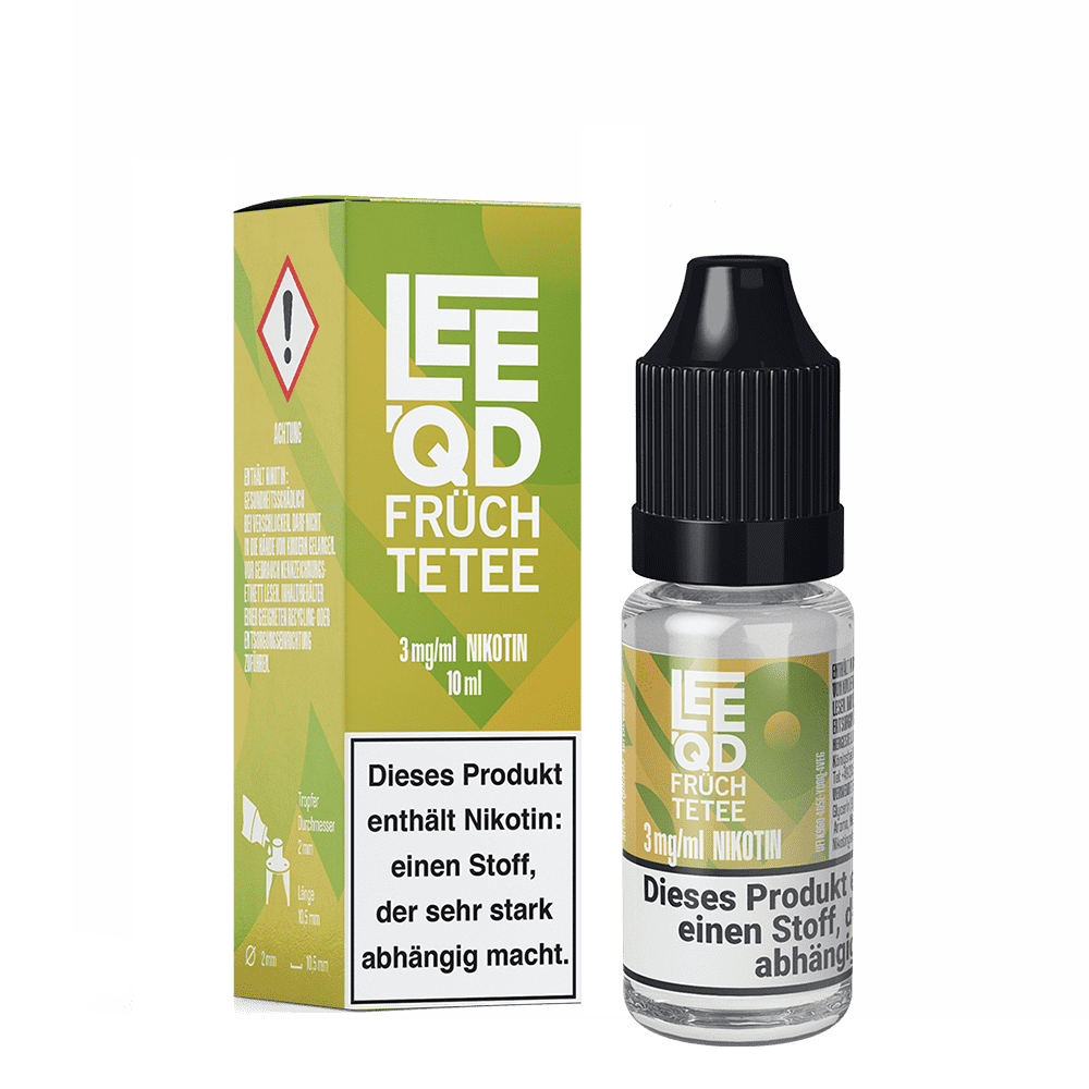 LEEQD Liquid - Crazy Früchtetee - 3mg 10ml