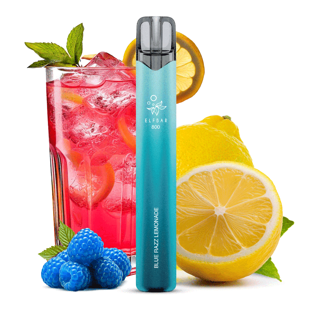 Elfbar 800 Einweg E-Zigarette - Blue Razz Lemonade - 20mg