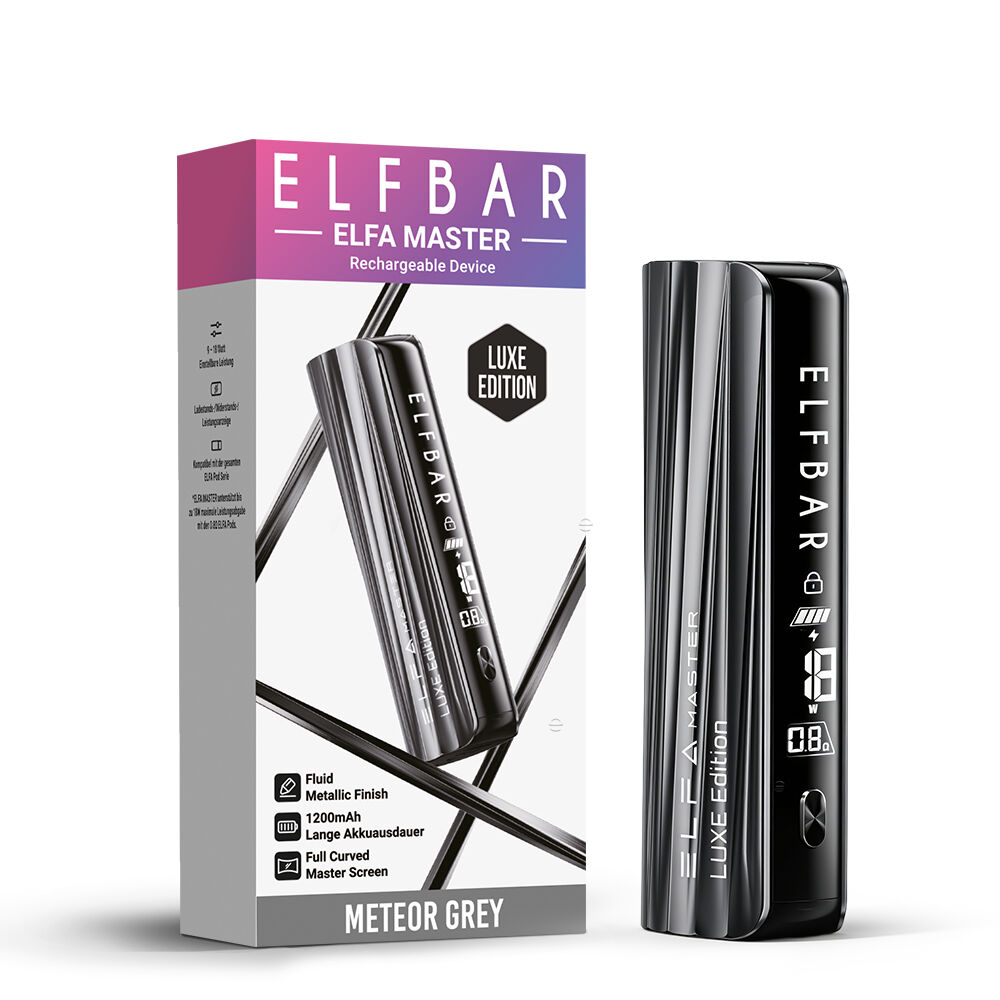 Elfbar Elfa Master Luxe Edition Gerät Meteor Grey