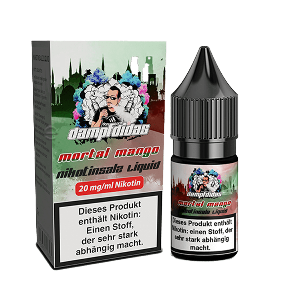 Dampfdidas Nikotinsalz - Mortal Mango - 10ml Liquid 20mg