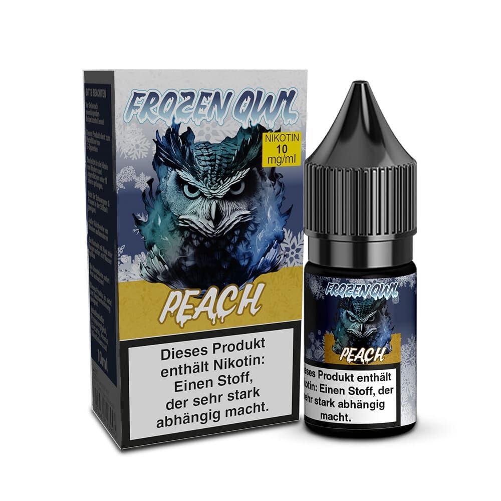 Frozen OWL Nikotinsalz - Peach - 10ml Liquid 10mg
