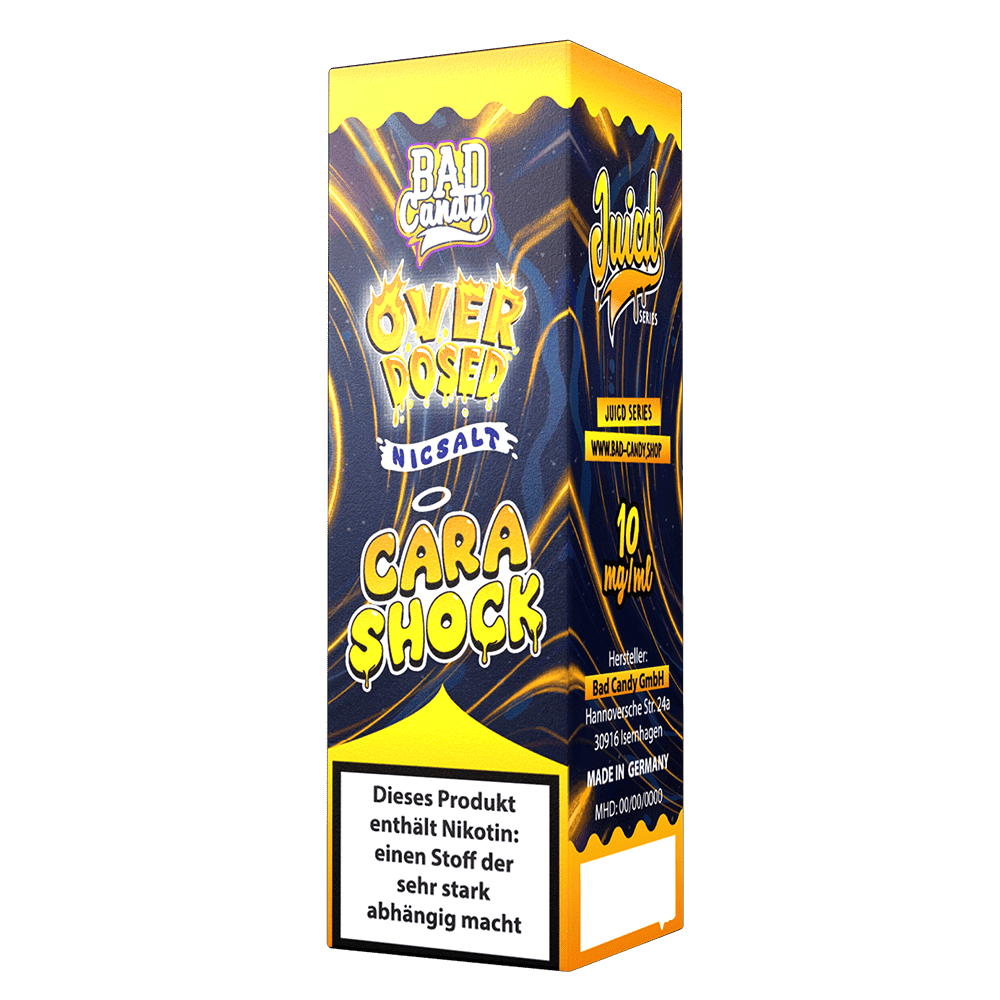 Bad Candy Nikotinsalz - Cara Shock - Overdosed 10ml Liquid 10mg