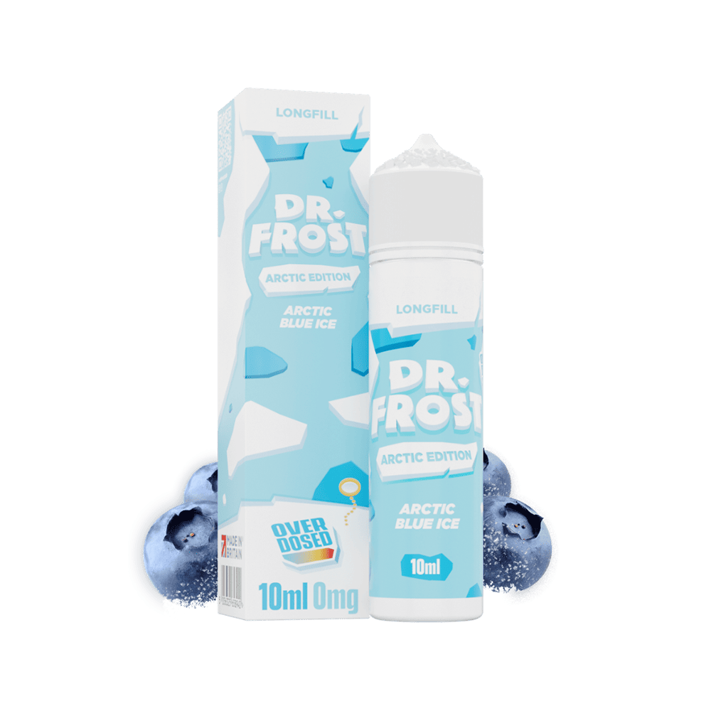 Dr. Frost Longfill - Arctic Blue Ice - Overdosed 10ml Aroma in 60ml Flasche Dr. Frost Longfill - Arctic Blue Ice - Overdosed 10ml Aroma in 60ml Flasche